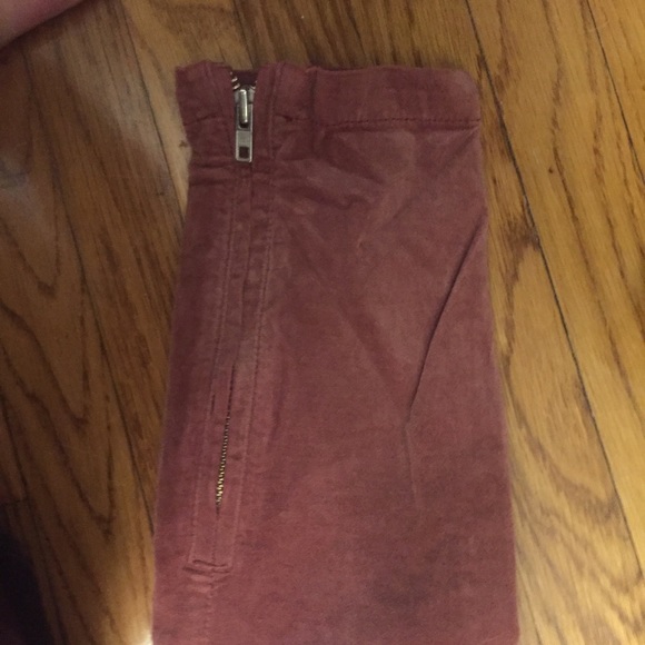 Free People Velvet Pink Skinny Pant -- Size 28 - Picture 5 of 7